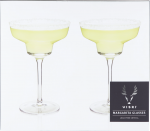 Viski Crystal - Margarita Glasses 12 oz 0