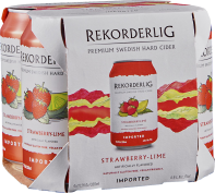 Rekorderlig Strawberry-Lime Hard Cider 11.2oz Cans 4 Pk