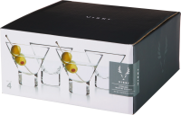 Viski&nbsp;Stemless Martini Glasses 7.5 oz